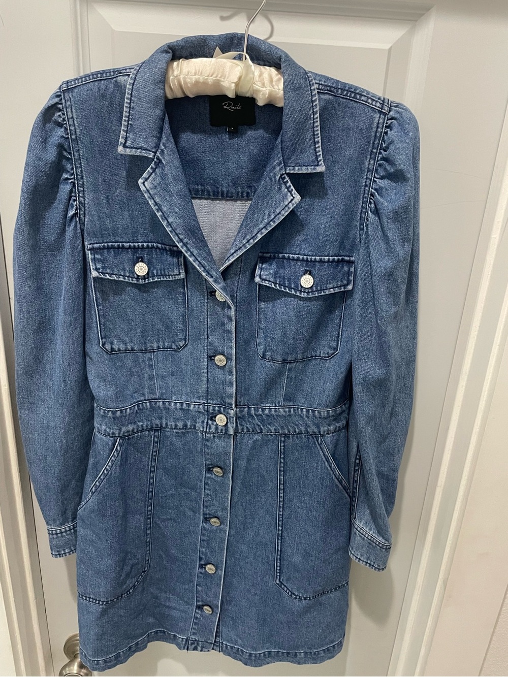 ✨Rails Lisette Jean Denim Mini Dress//SMALL NWOT, offers welcome✨